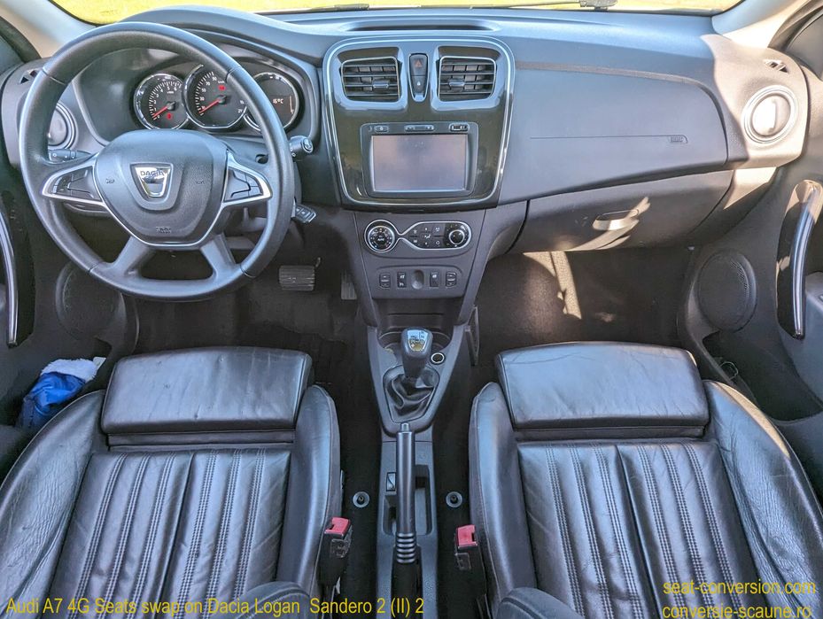 Sistem adaptare scaune de Audi A7 4G pe Logan Duster Sandero