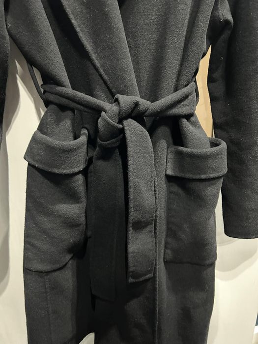 Оригинално палто Zara с вълна в състава си, XS размер