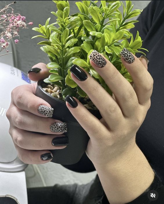 Маникюр наращивание