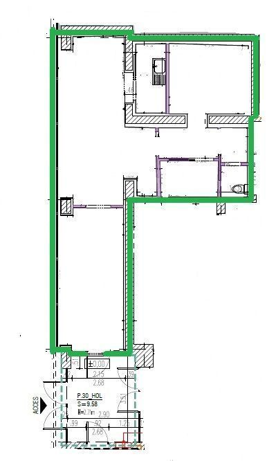 Inchiriere 80mp spatiu comercial Bl Unirii (nord) Bl. C2 - Micro 3