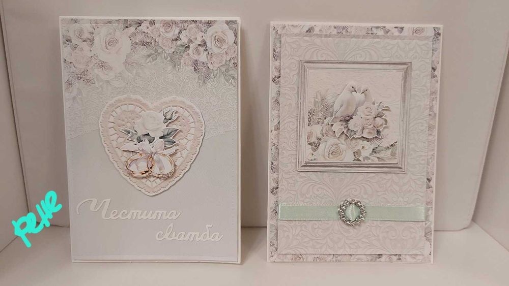 Ръчна сватбена картичка тип плик, интерактивна в кутия, традиционни