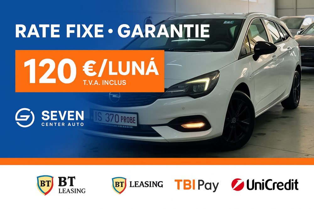 Opel Astra 09/2021 Garantie/Rate/RAR FACUT