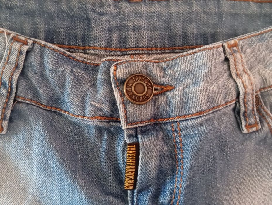 Унисекс къси дънкови панталонки