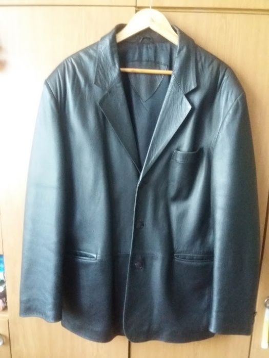 Мъжко сако и 2 бр. якета - естествена кожа