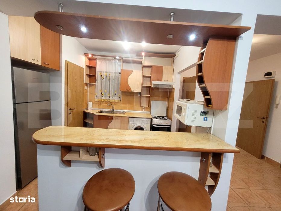 Apartament cu 2 camenere, 47 mp utili, zona Interservisan/Gheorgheni — fotografia 3