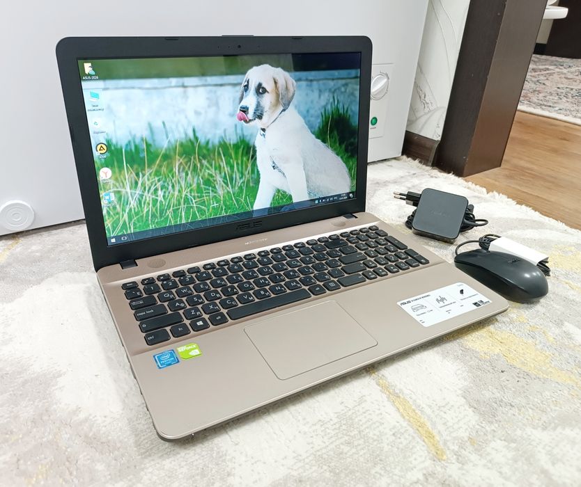 НОУТБУК ASUS Windows 10 Сумка + мышка.