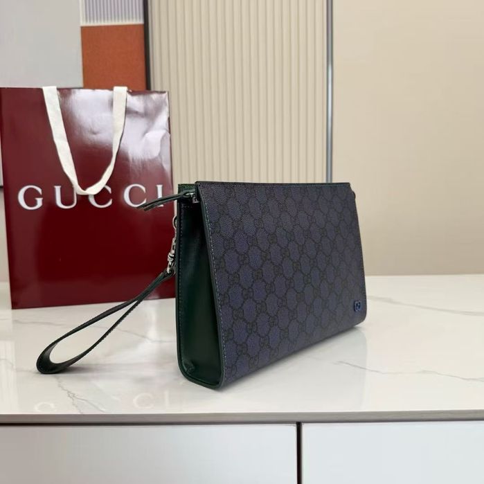 Чанта Gucci Grey Trim Pouch