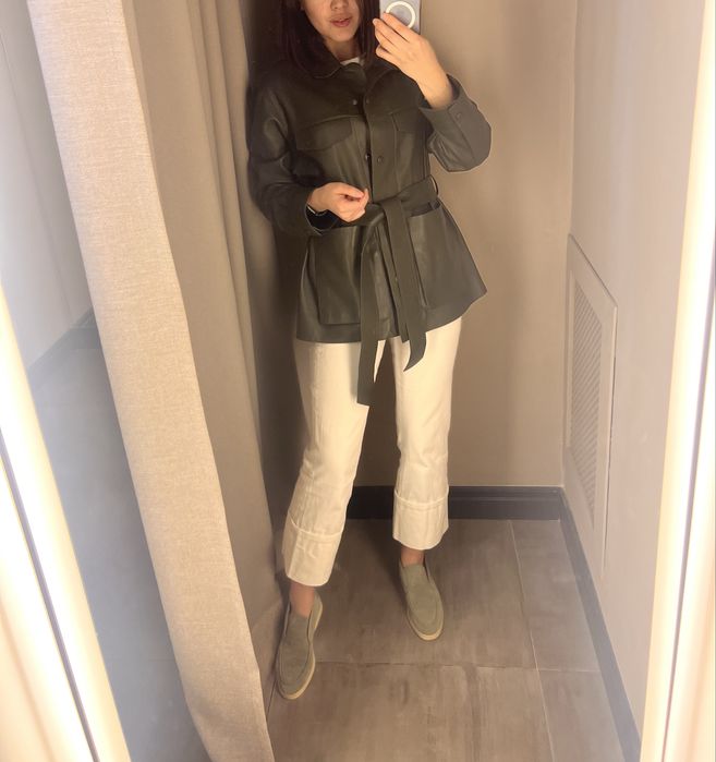 Пиждак из кожи MD