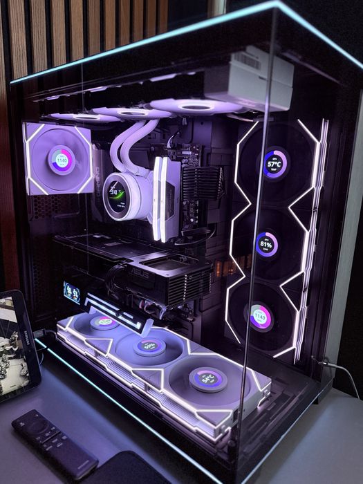 Vand schimb aio lian li hydroshift 2 cooler alb full box garantie asus