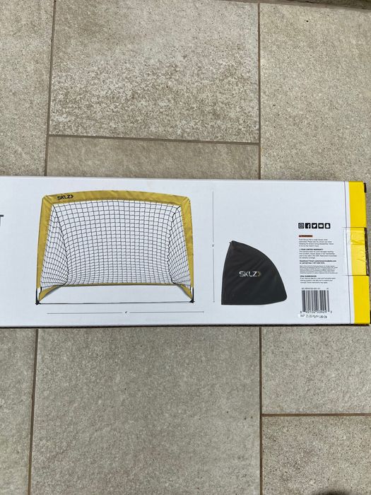 Футболна врата, деца игра футбол, 1.22 м / 91 см, с чанта за носене,