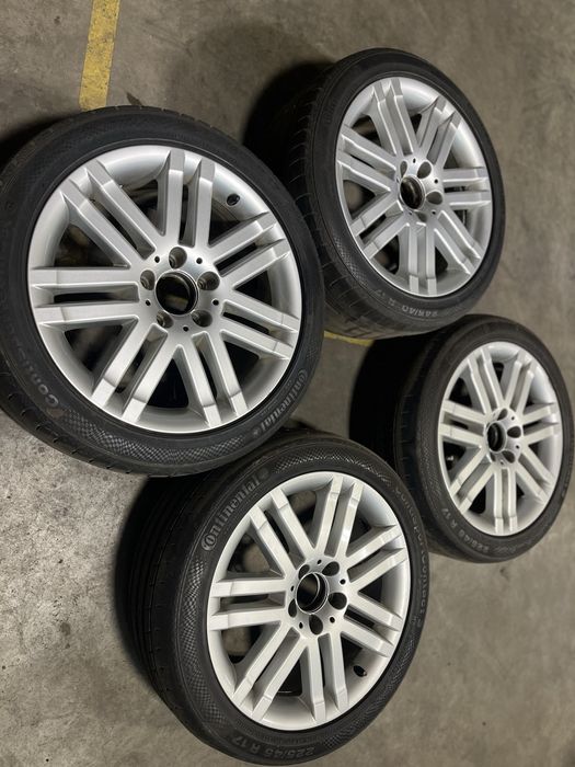 Jante aluminiu 5x112 R17 7.5J fata 8.5J spate