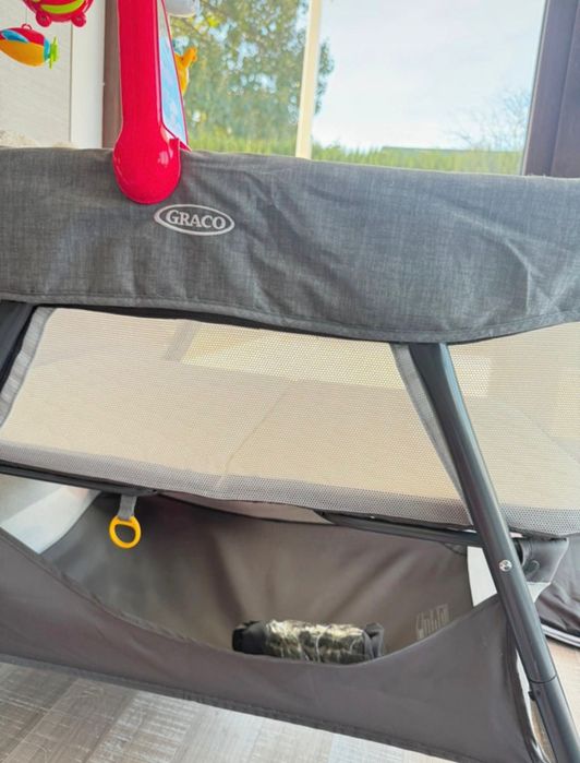 Patut portabil Graco Side by Side 2 in 1 (0-6 luni)