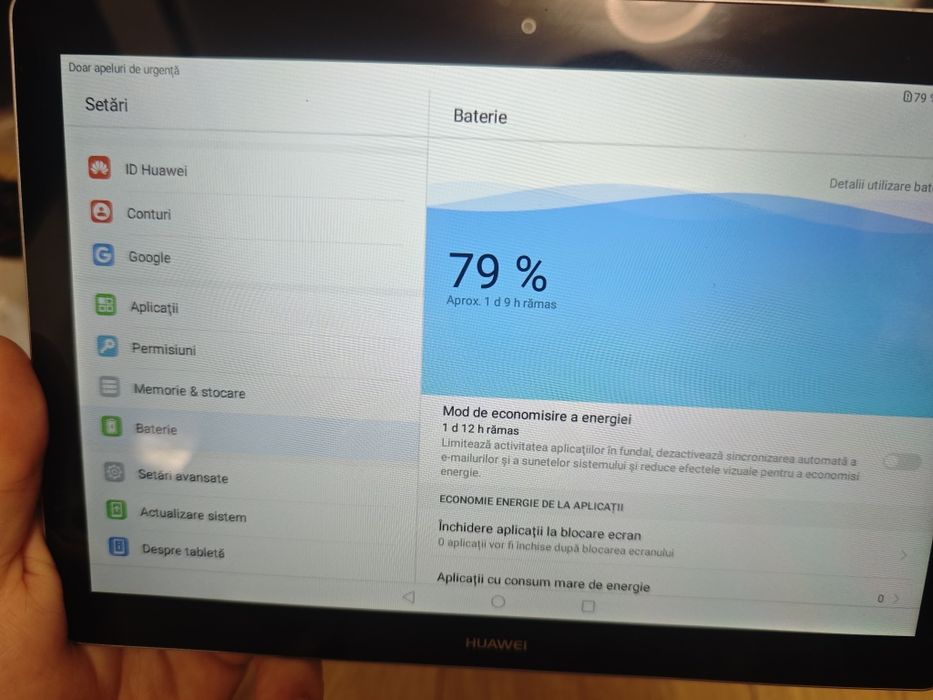 Tableta Huawei media pad t3 10" cu SIM