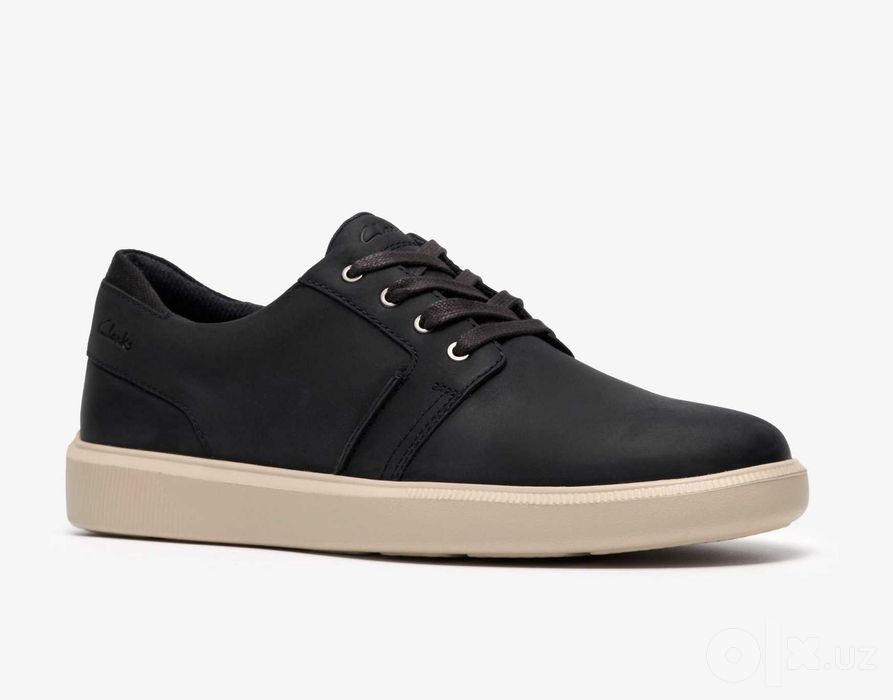 Мужские кожаные кроссовки Clarks Brodin Seam EU 42 оригинал