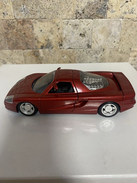 Rar! Machetă Guiloy Mercedes Benz C112, 1:24, grena, Spania