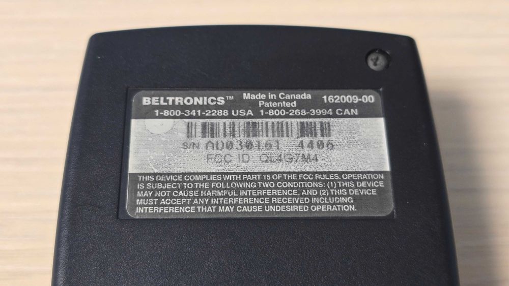 Detector de radar Beltronics Vector 965