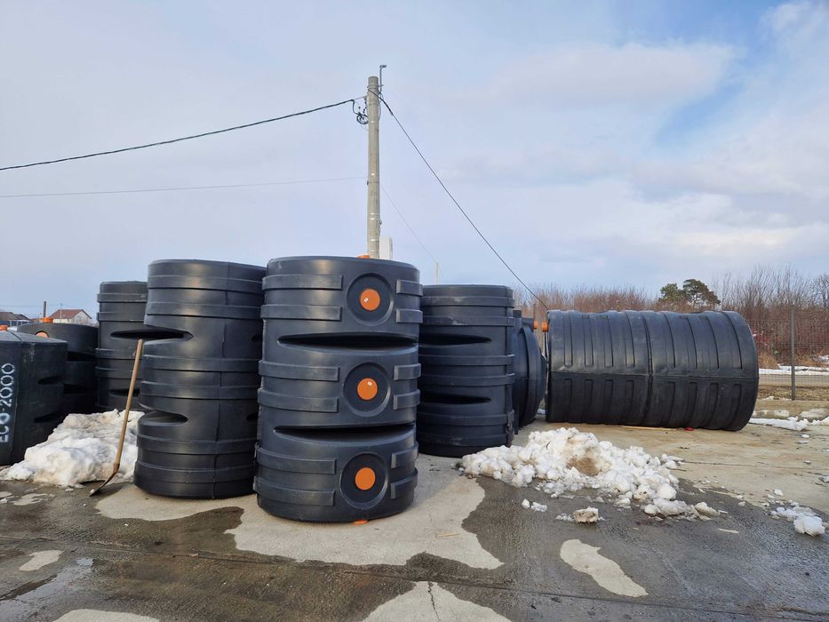 Fosa septica bunker cu montaj Bucuresti-Ilfov