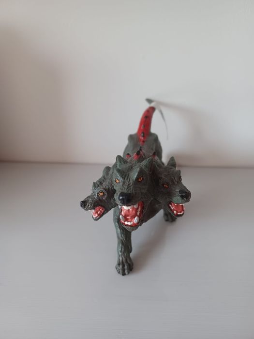 Figurina Papo Cerber Galactic jucărie copii mitologie basme lup 3 cape