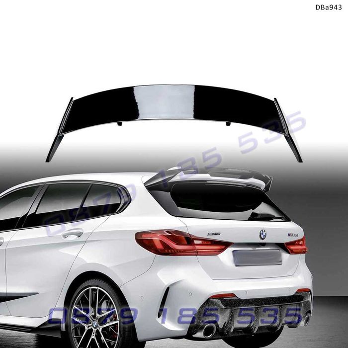 Тунинг крило спойлер таван BMW 1 F40  черен гланц M стил бмв ф40