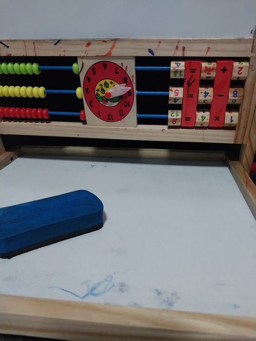 Двусторонний мольберт детский