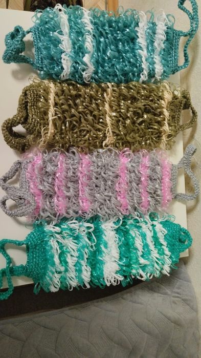 Мочалки для бани