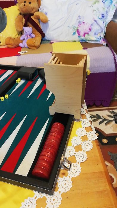 Topogan pentru table / backgammon