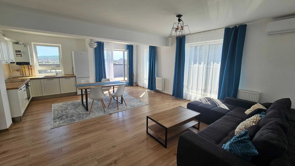 Închiriez apartament premium, penthouse cu 2 camere în Maurer Residence, parcare subterană și boxă incluse