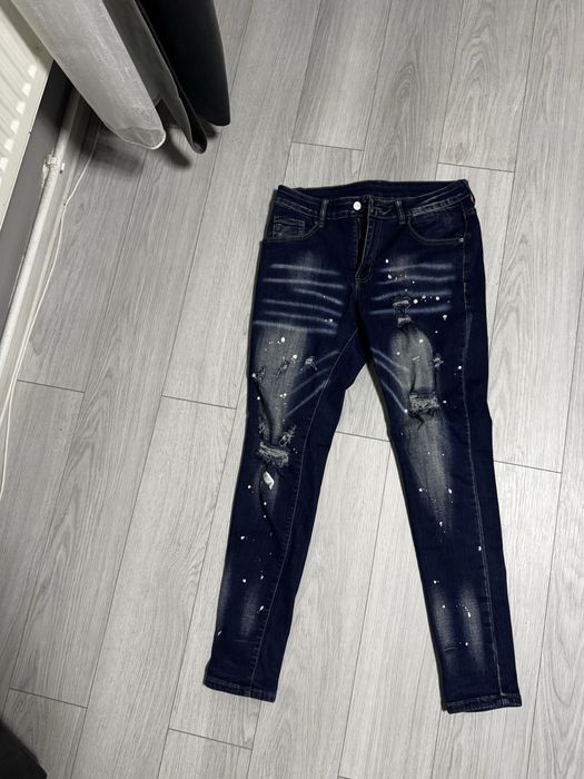 Blugi tip dsquared albastrii