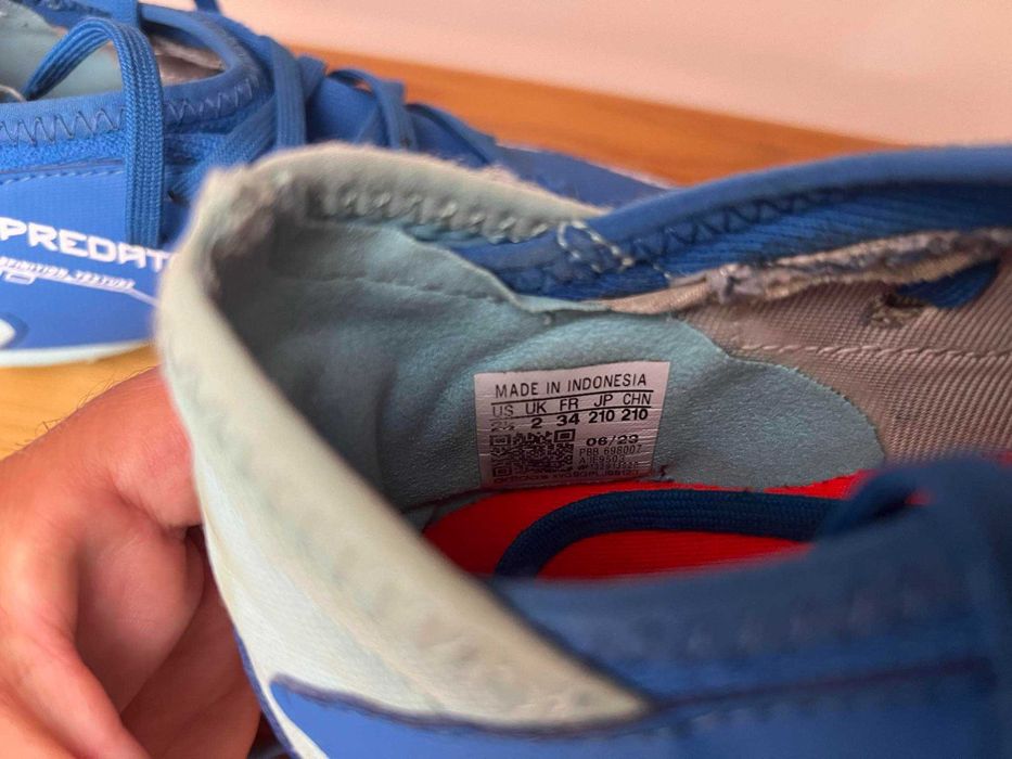 Детски Футболни Бутонки Adidas "Predator" (34 номер / Uk: 2)