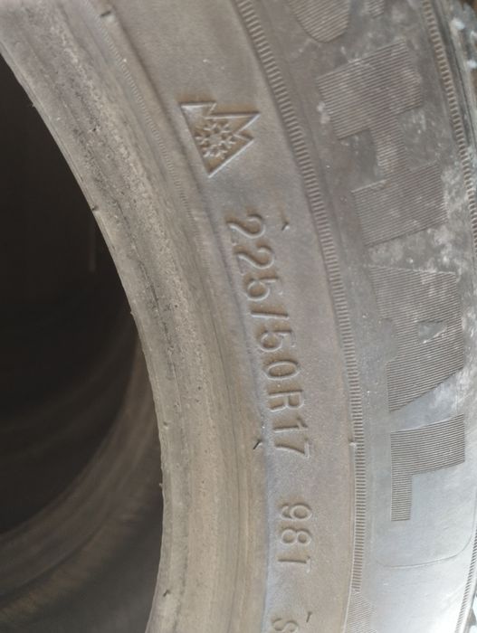 Комплект резины на 17 50/225