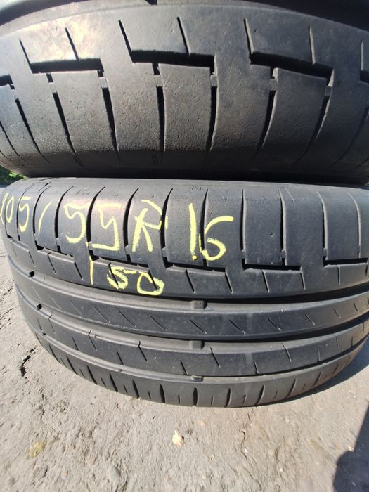 2 anvelope vara 205/55r16 Continental Montaj Gratuit