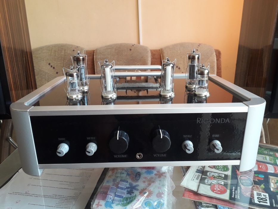 Тонколони + лампов усилвател