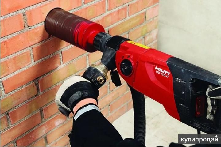 Devor teshish, almazni bur kesish va buzish Алмазное бурение