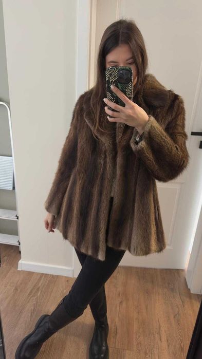 Blana naturala Bizam Marime S/M