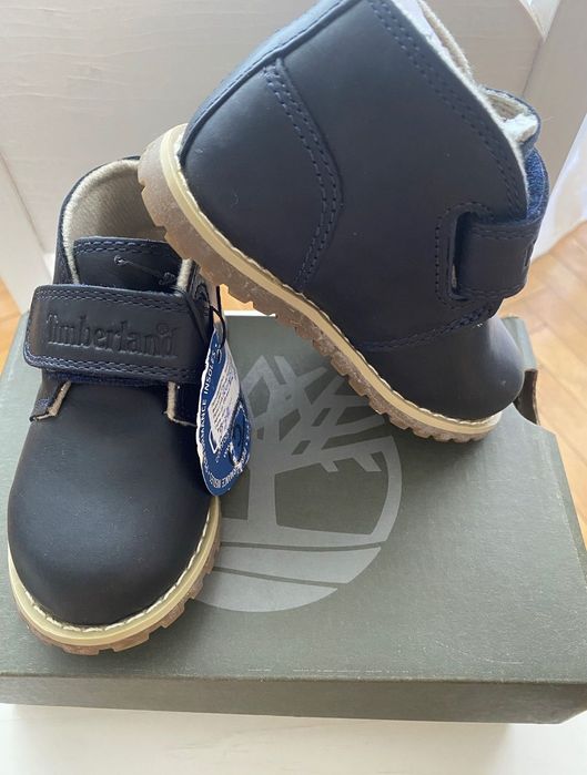 Timberland кожени боти 21 номер