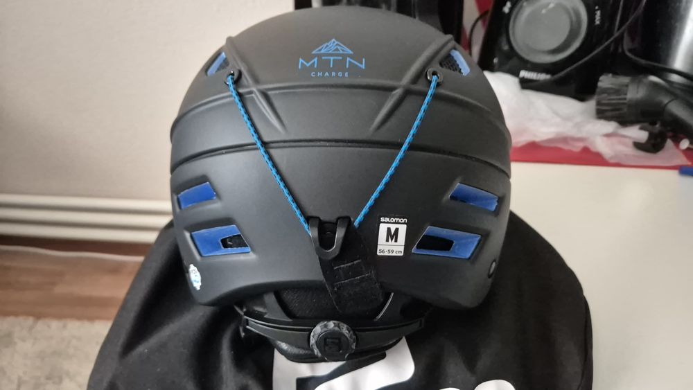 Casca de schi pentru adulti Salomon MTN Charge neagra