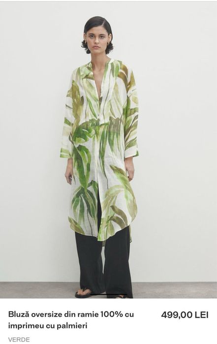 Bluza oversize Massimo Dutti