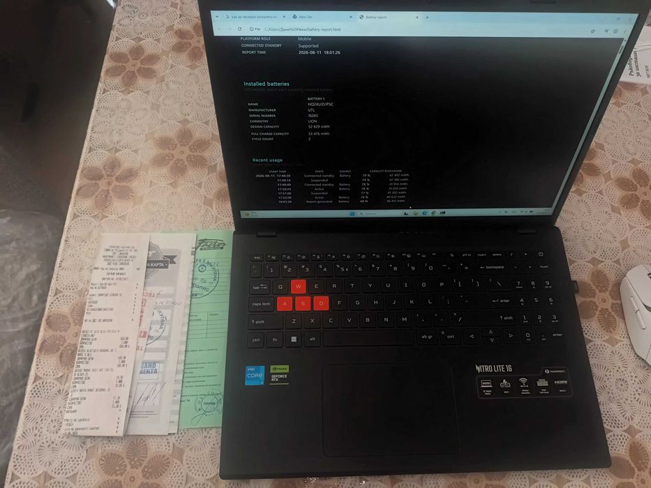 Лаптоп Acer Nitro