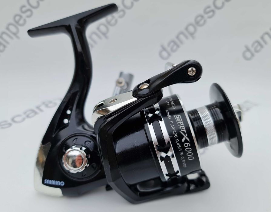 SET Mulinete SAIMINO Super X6000 capacitate0,40/220 metri crap și somn