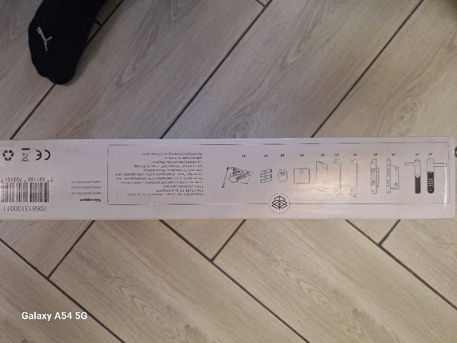 YALE DOORMAN L3S Family crome+negru