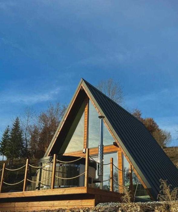 Cabane din lemn A-Frame