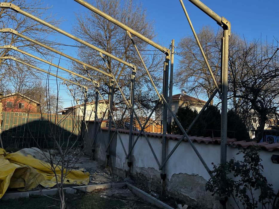 Подцинкована стоманена конструкция