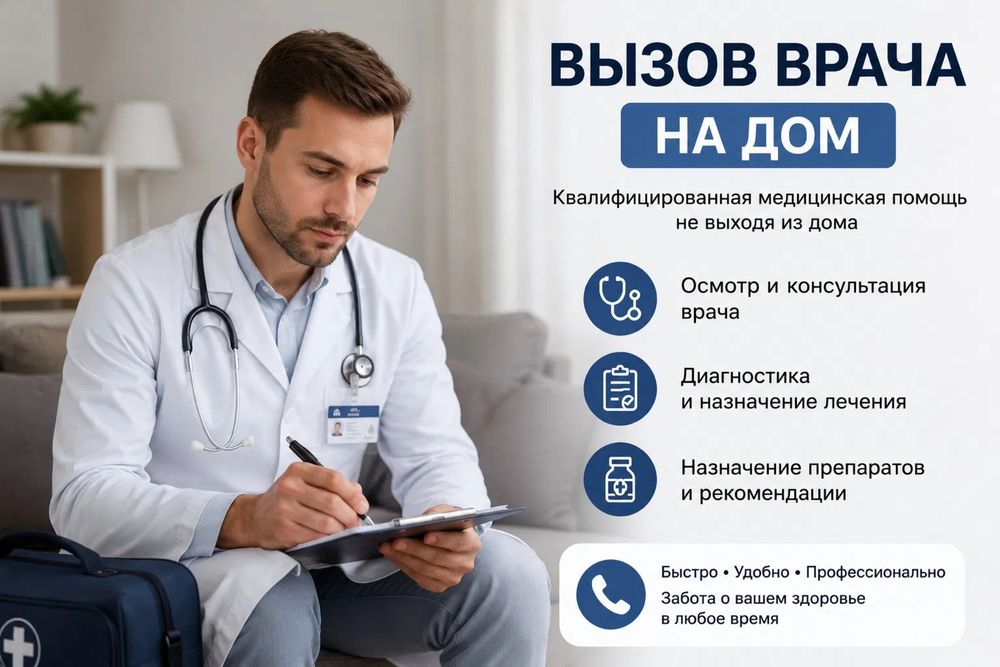 Терапевт врач на дом, системы