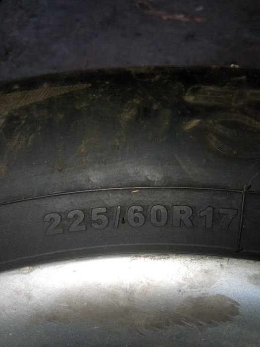 Шины с титанкой 225/60R17