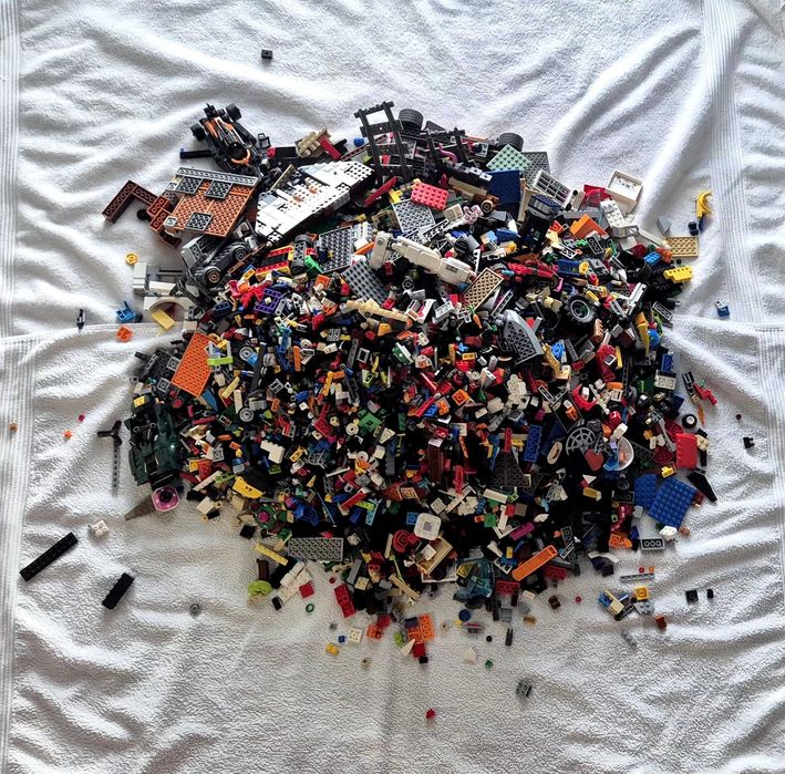 Multitudine piese lego