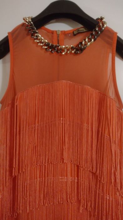 Rochie eleganta cu franjuri
