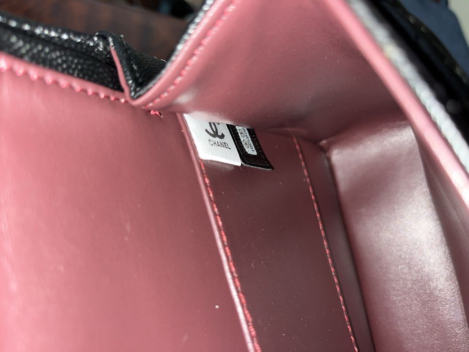 Geanta Chanel Black Caviar - Piele Naturala