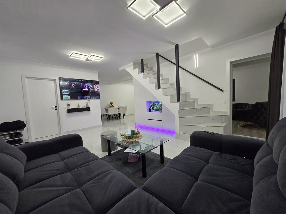 Case 120mp utili pe Parter + Mansarda, teren 550, tigla ceramica