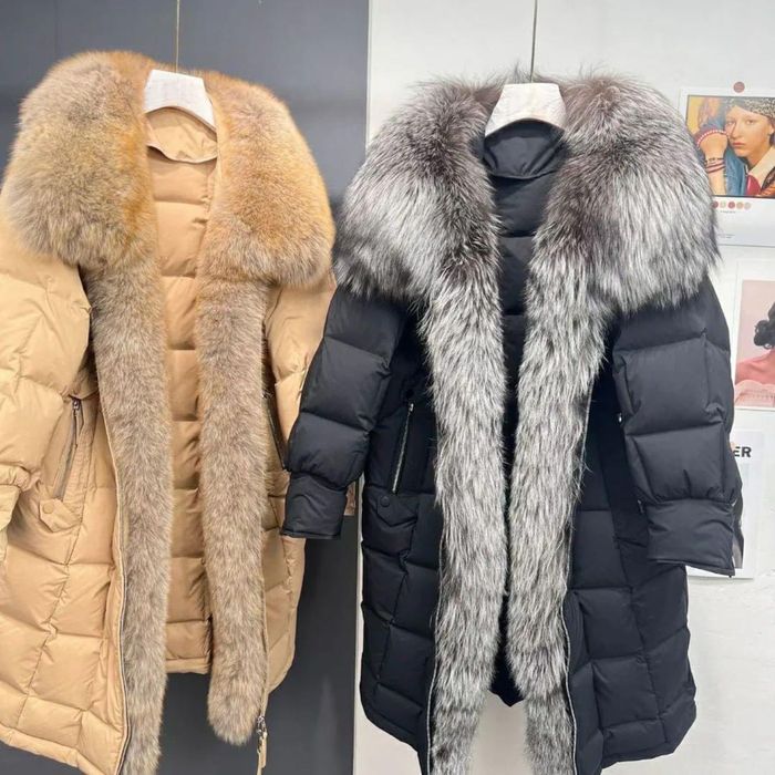 Geaca Parka cu blana naturală-Colectia noua. Calitate superioara . Pro