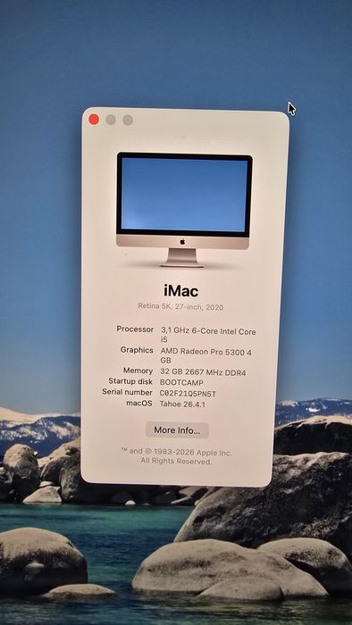Apple iMac 27インチ 2020 32GB 1TB iMac (2020) 27